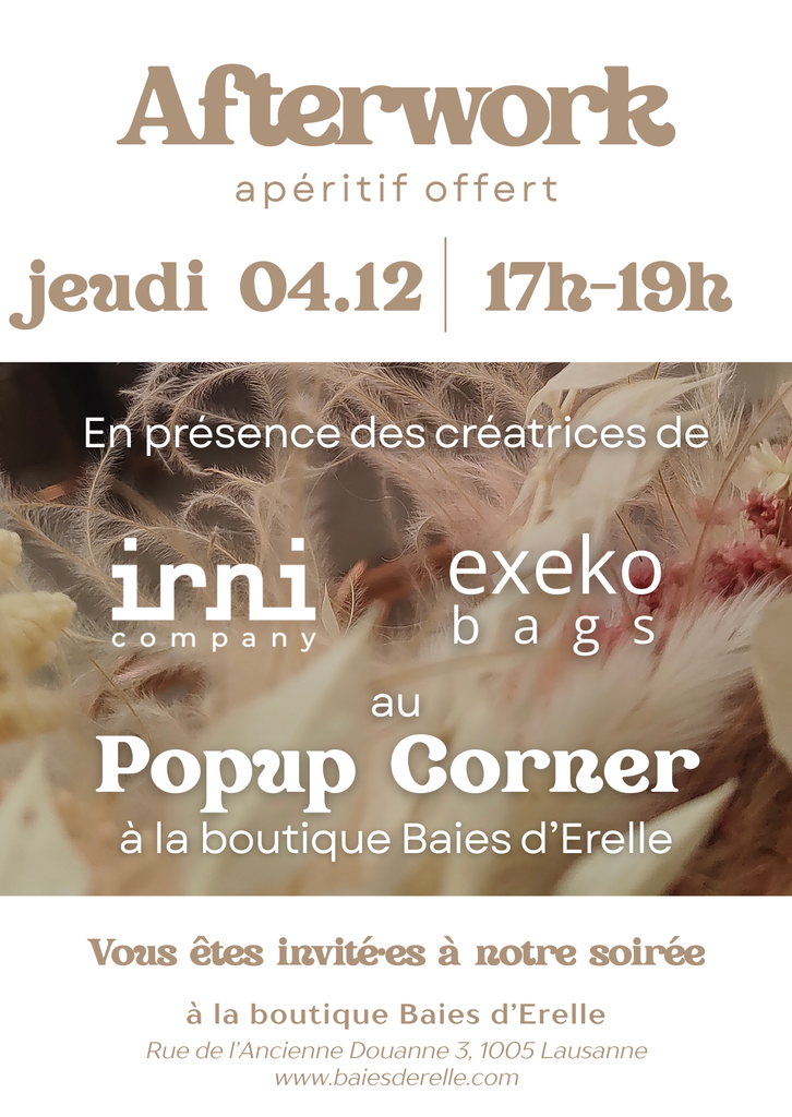Afterwork Artisanal Jeudi 4 décembre