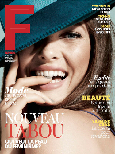 parution presse Boutique Baies d'Erelle mode bijoux créateur éthique écoresponsable Lausanne femina