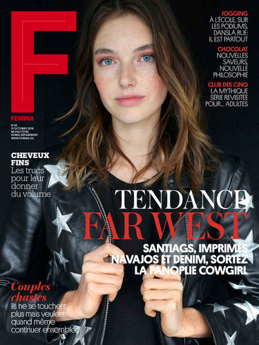 parution presse Boutique Baies d'Erelle mode bijoux créateur éthique écoresponsable Lausanne femina tamedia